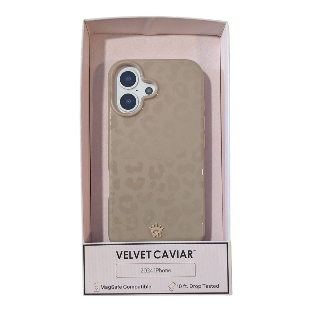 A1-OB Velvet Caviar Magsafe Case iPhone 16 Pro Max Leopard Nude (Light‎ Scratch)